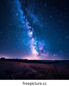 starry night sky