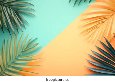 palm leaves