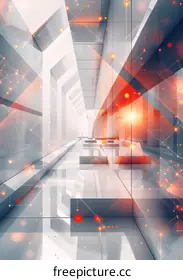 glowing architecture