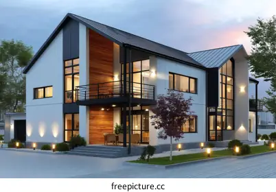 contemporary house