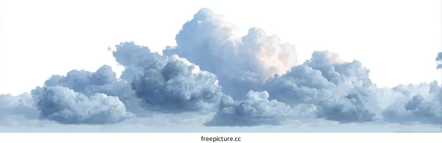 fluffy clouds