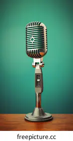 old microphone