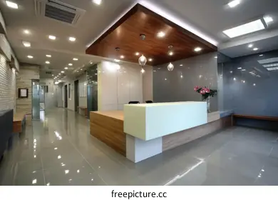 reception desk
