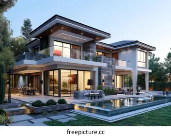 modern home