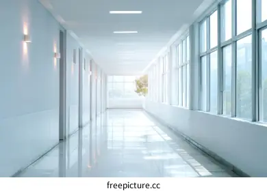 empty corridor