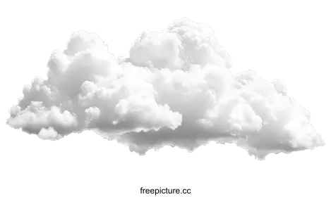fluffy clouds