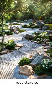 dry landscape garden
