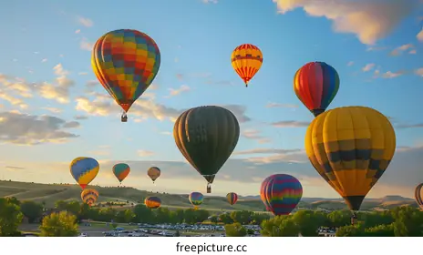 hot air balloon