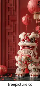 Lion Dance Costume