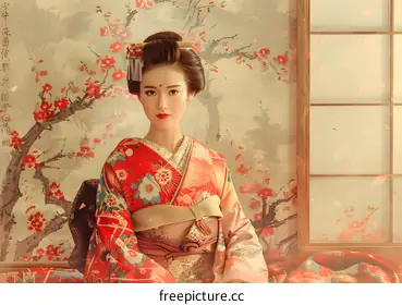 kimono woman