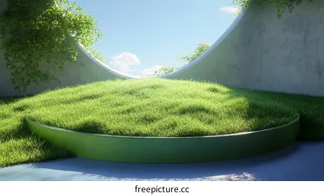 grassy