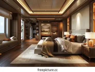 large bedroom