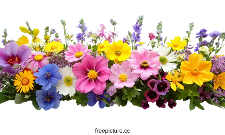 colorful flowers