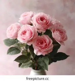 pink roses