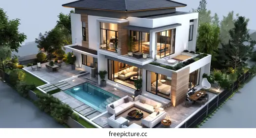 modern house