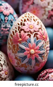 Easter egg decorating