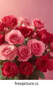 pink roses